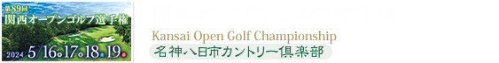 第87回　関西オープンゴルフ選手権